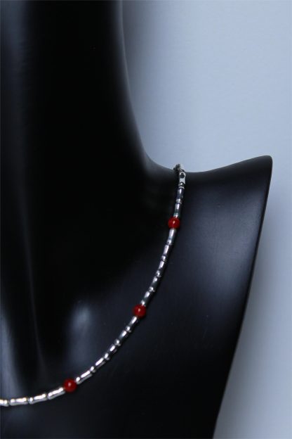 Silver Slub Necklace - 图片 6