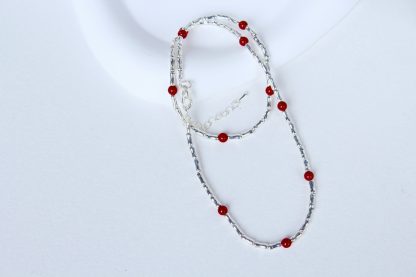 Silver Slub Necklace - 图片 3