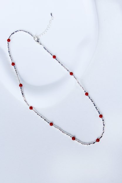 Silver Slub Necklace